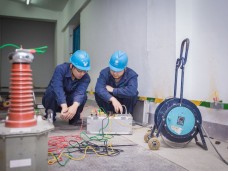 华亚投资苏地2009-B-4#地10KV变电所新建工程调试