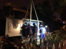 苏苑变133兰园线至迎春南路户外环网室181仓电缆抢修，及迎春南路户外环网室更换抢修